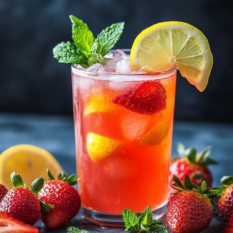 Green Tea Strawberry Lemonade - Yerba Mate Culture Ms Norbury, Starbucks Strawberry Acai, Acai Drink, Jasmine Milk Tea Recipe, Moroccan Mint Tea Recipe, Strawberry Green Tea, Mint Tea Recipe, Milk Thistle Tea, Licorice Tea