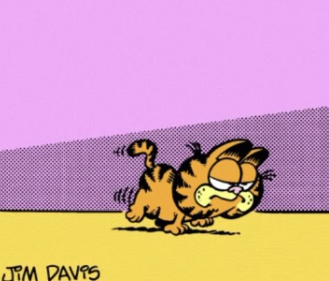 Old Garfield Comics, Pooky Garfield, Old Garfield, Garfield Wallpaper, Fat Orange Cat, Garfield Pictures, Garfield Images, Funny Orange, I Hate Mondays