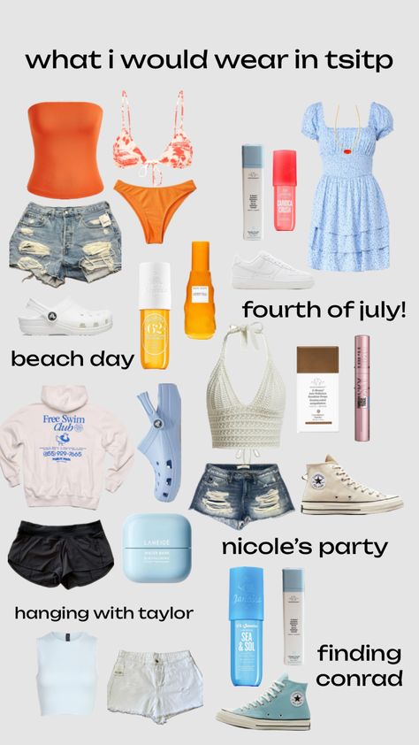 #tsitp #tsitpaesthetic #tsitpoutfitinspo #summer #summeroutfit #summeroutfitinspo #thesummeriturnedpretty #outfits Tsitp Outfits, Tsitp Aesthetic, Surfer Girl Style, Surfer Girl, Aesthetic Outfits, Girl Fashion, Summer Outfits, Outfit Inspo, Clothes