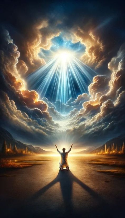 Beautiful Heaven Pictures, Christian Pictures Photography, Biblical Backgrounds, Prayer Background, Jesus In Heaven, Jesus Pictures Catholic, Heaven Video, Angel Video, Heaven Artwork