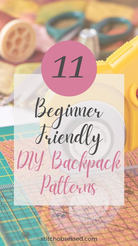 Want to make a DIY backpack for you or your kiddos? Check out this awesome blog post that has a bunch of cute and simple backpack sewing patterns. Backpack Sewing Patterns, Backpack Pattern Free, Kids Backpack Pattern, Backpack Patterns, Backpack Sewing Pattern, Diy Backpack Pattern, Backpack Pattern Sewing, Backpack Sewing, Bag Patches