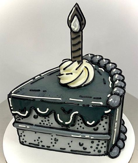 Cake Designs Funny, Funny Cake Ideas, Cakes Funny, Birthday Cake Funny, Tårta Design, Cartoon Birthday Cake, Cake Funny, 귀여운 음식 그림, Funny Birthday Cakes