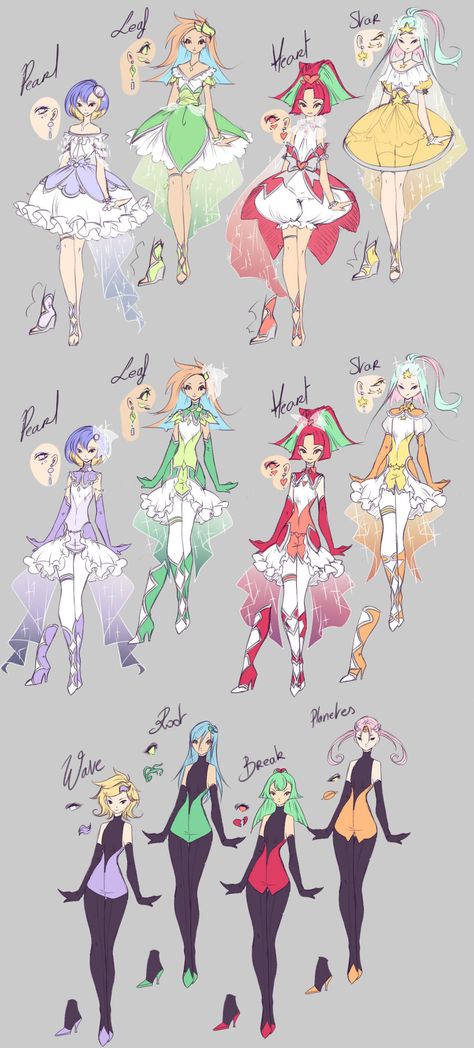 Magical Girl Outfit Design, Magical Girls Oc, Magic Girl Outfit, Magical Girl Outfit Ideas, Magical Oc, Magical Girl Oc, Outfit Adopts, Power Corrupts, Magical Girl Outfit