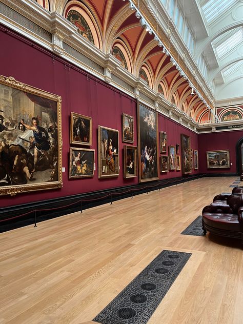 London Gallery Aesthetic, British Art Museum, Museum Aesthetic London, Royal College Of Art London, National Gallery London Paintings, Art Museum Illustration, The British Museum Aesthetic, Art Galleries Aesthetic, London Art Museum