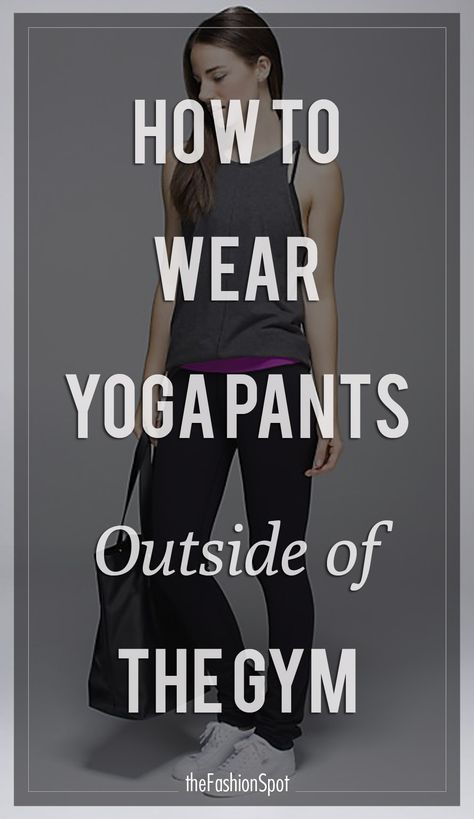 Yes, you CAN pull off - with a few simple rules! Here's how to style yoga pants outside of the gym. Yoga Flare Pants Outfits, Flare Pants Outfits, Black Yoga Pants Outfit, Flare Yoga Pants Outfit, Yogapants Outfit, Yoga Flare Pants, Dress Yoga Pants, Legs Outfit, Flare Yoga Pants