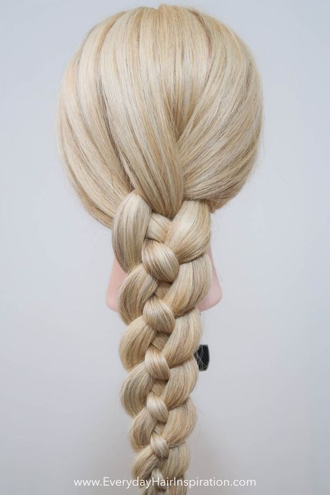 4 Strand Braid Hairstyles, Multi Strand Braid, 4 Strands Braid, 9 Strand Braid, Six Strand Braid, Braid Blonde Hair, 6 Strand Braid, Braid Hair Dos, Hairstyles Kenya