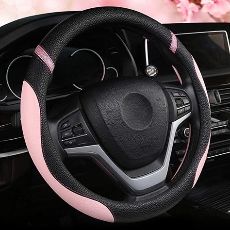 Pink Steering Wheel Cover, Car Wheel Cover, Car 15, Bling Car Accessories, Car Essentials, Car Accessories For Women, Car Steering Wheel Cover, Cute Car Accessories, Steering Wheel Cover