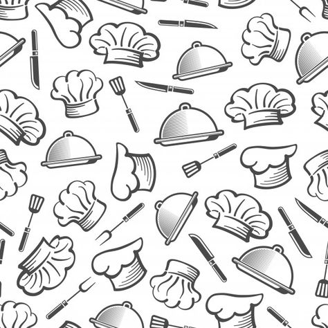 Food Texture Background, Food Background Design, Food Flyer Background, Food Vector Art, Kitchen Vector, Chef Background, Food White Background, Food Background Design Graphics, Food Pattern Illustration