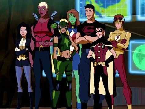 Young Justice Comic, Young Justice League, Univers Dc, Dc Comics Artwork, E Photo, Dc Comics Characters, Dc Movies, Young Justice, Fictional Crushes