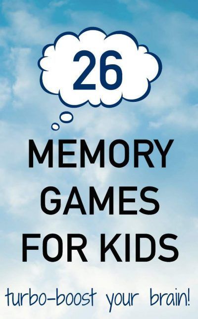 Improve Working Memory, Improve Brain Power, Brain Gym For Kids, Memory Activities, Executive Functioning Skills, Memory Games For Kids, Brain Gym, Kids Memories, Working Memory