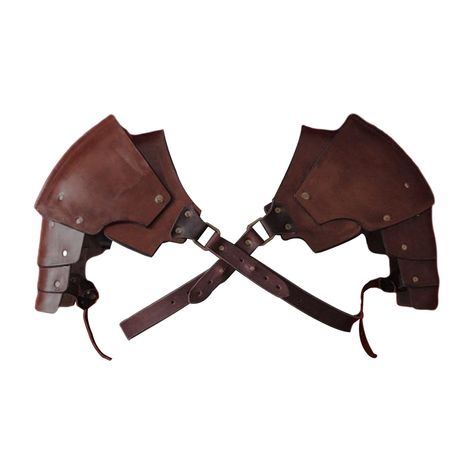 PRICES MAY VARY. 【Feature】: Body Chest Harness is well crafted and appearance, be paired with any outfit, and accentuates chest and arm muscles. 【Design】: 1 Set left and right cool shoulder pauldron, medieval and Pirate vintage . 【Quality Material】: Medieval Pauldron is made of quality PU leather material, and delicate sewing, good and to wear. 【Adjustable】: Shoulder Armor Fits most people, adjustable bust 85cm-125cm adjusted to suit body. 【Application】: Medieval shoulder armor suitable for Cosp Shoulder Pauldron, Viking Cosplay, Steampunk Pirate, Steampunk Halloween, Knight Costume, Chest Harness, Arm Muscles, Shoulder Armor, Leather Armor