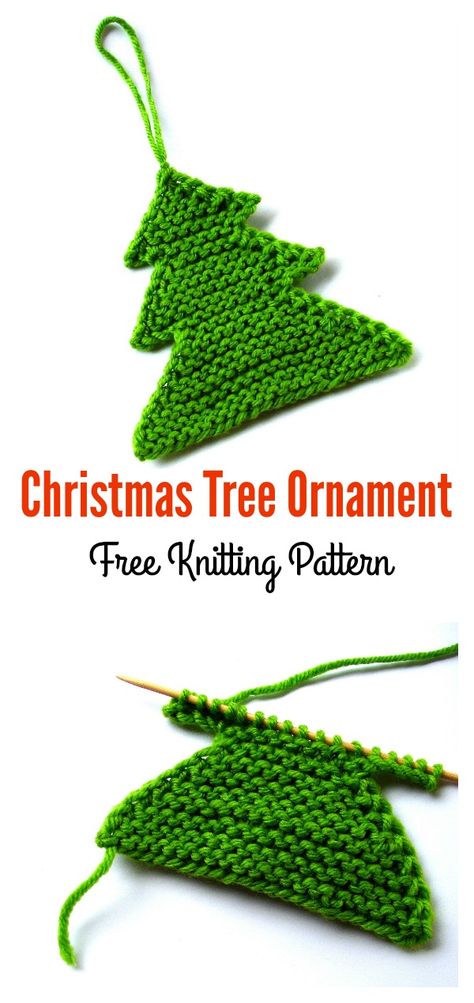 Christmas Tree Knitting Pattern, Holiday Knitting Patterns, Crochet Blanket Kit, Christmas Knitting Projects, Knit Christmas Ornaments, Knitted Christmas Decorations, Christmas Knitting Patterns Free, Quilted Christmas Ornaments, Knitting Machine Projects