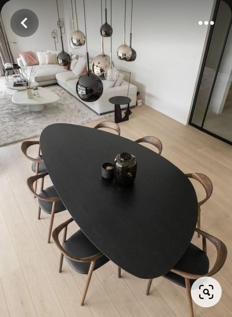 Table With Chairs, Dining Table Design Modern, Dinning Room Design, Dining Room Interiors, Dining Room Inspiration, Dining Table Design, Home Room Design, Dining Room Design, Room Table