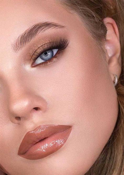 Gorgeous Wedding Makeup, Pencil Brush, Hollywood Makeup, Classic Makeup, Summer Makeup Looks, Soft Glam Makeup, Smink Inspiration, Neutral Makeup, Chic Gowns