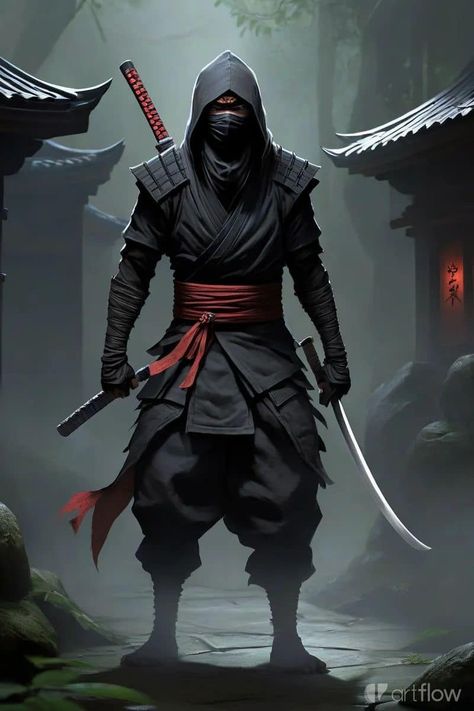 Ninja Armor, Armadura Ninja, Dragon Ninja, Samurai Clothing, Ninja Wallpaper, Japanese Art Samurai, Ninja Outfit, Android Wallpaper Art, Ninja Art