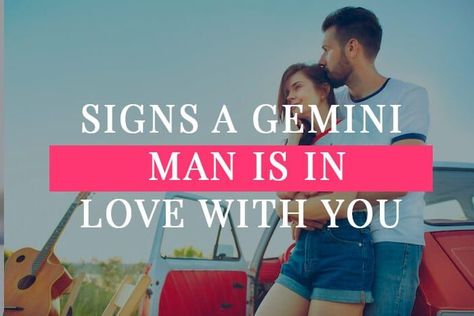 7 Signs a Gemini Man is in Love with You - with VIDEO [2022] Gemini Men In Love, Gemini Man Traits, Gemini Men Relationships, Gemini In Love, Men In Love Signs, Dating A Gemini, Gemini Man In Love, June Gemini, Not In Love