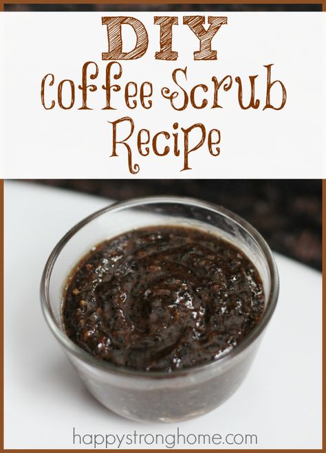 DIY Coffee Scrub Recipe is on my list of gifts for him this Valentine's Day! Easy to make and with the cleansing power of essential oils, this alternative to pumice hand cleaner is a conversation piece in the bathroom! Coffee Scrub Benefits, Salt Scrub Diy, Salt Scrub Recipe, Coffee Sugar Scrub, Coffee Scrub Diy, Coconut Oil Coffee, Coffee Face Scrub, Salt Scrubs, Diy Essential Oil Recipes