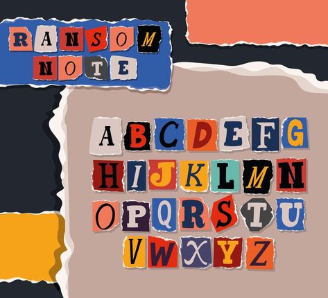 Ramon Magsaysay, Typographic Artwork, Ransom Note, Vector Alphabet, Alphabet Font, Notes Art, Font Illustration, Fonts Alphabet, Bits And Bobs