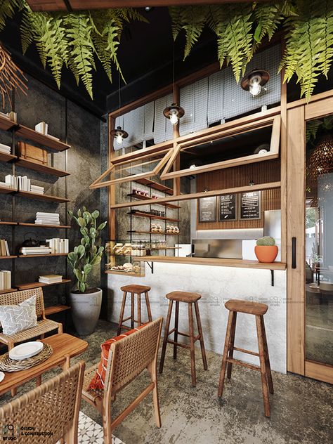 Estuary Aesthetic, Rustic Coffee Shop, Artistic Interior, Dream Cafe, Rustic Cafe, Small Coffee Shop, Shop Facade, Store Concept, Coffee Shop Interior Design