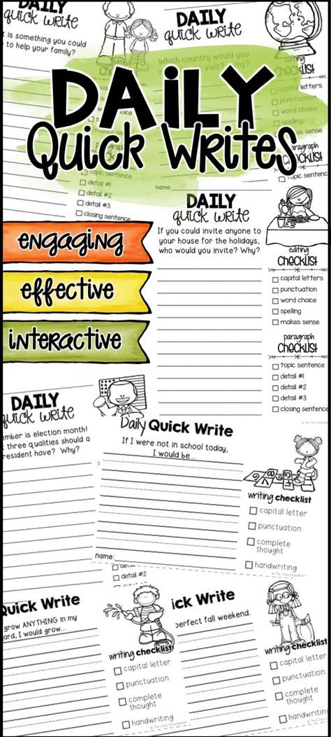 Quick Writes For 3rd Grade, Art Grade 4 Ideas, 3rd Grade English Lessons, Quick Writes Middle School, Quick Write Ideas, Writing Lessons For Third Grade, Daily Quick Writes, Grade 4 Writing Prompts, Writing Prompts Third Grade