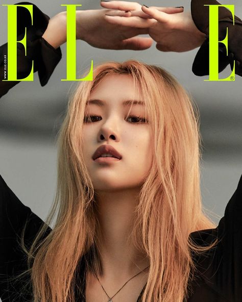 BLACKPINK Rosé stars the new cover of ELLE Korea Magazine for July 2020 Issue in collaboration with YSL Saint Laurent. Rosé Elle Korea, Korea Instagram, Elle Rose, Rosé Ysl, Rosé Elle, Ysl Saint Laurent, Issue Magazine, Elle Korea, Blackpink Members