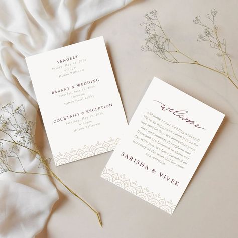 Make your guests feel welcome from the moment they arrive for your wedding! Wedding itineraries are a great way to greet your guests and let them know what’s on the agenda for the weekend. Ask your hotel to leave one in each guest room before the festivities start! 📅 Hotel Room Wedding, Weekend Itinerary Template, Wedding Weekend Itinerary, Digital Calligraphy, Wedding Itinerary, Wedding Festivities, Weekend Itinerary, Itinerary Template, Template Wedding