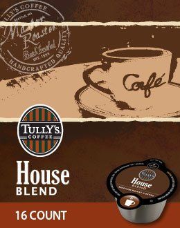 Tullys House Blend Vues  32 Count -- Want additional info? Click on the image. Tully House, Country Cafe, Wednesday Coffee, Wacky Wednesday, Coffee Sale, Free Samples By Mail, Keurig K Cup, Coffee Store, House Blend