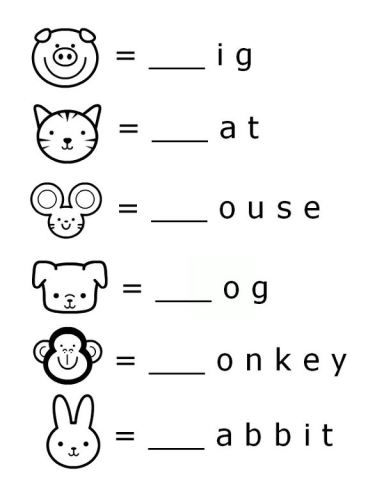 FREE Printable Word Beginnings Letter Literacy Worksheet for Preschool Language Ideas For Preschool, Phonics Activities Free Printable, Practice Letters Kindergarten, Writing Worksheets For Preschoolers, Phonics Tips For Parents, Free Printable Pre Kindergarten Worksheets, Language Lessons For Preschool, Language Preschool Activities Ideas, Prep Worksheets Free Printable