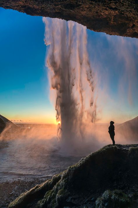 Iceland Instagram, Travel To Iceland, Iceland Summer, Seljalandsfoss Waterfall, Iceland Vacation, Iceland Photos, Iceland Photography, Iceland Waterfalls, Waterfall Landscape