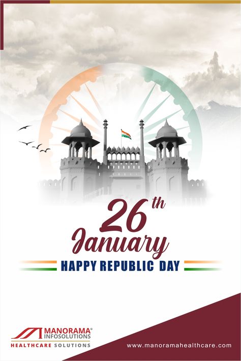 MIPL wishes A Happy Republic Day 2023!! 

India is one of the great nation in the world and to such a great nation MIPL  salutes and wishes a Happy Republic day !!

let’s pledge to Digitalize our Nation by providing Cashless, Paperless, Film-less healthcare Happy Republic Day 2023, Republic Day 2023, Happy Republic Day, Republic Day, Day Wishes, Special Day, Health Care, Quick Saves