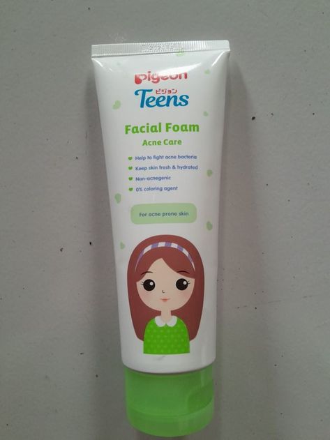 Pigeon Facial Foam, Acne Facial Wash, Pigeon Teens, Teen Skincare, Acne Care, Facial Wash, Skin Care Acne, Acne Prone Skin, Face Wash