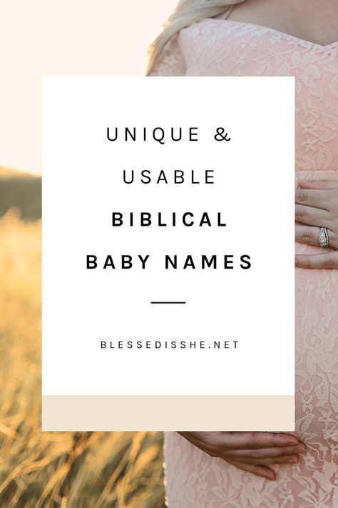 Unique + Usable Biblical Baby Names for Boys and Girls | Blessed is She Boy Names From The Bible, Bible Boy Names, Names From The Bible, Biblical Baby Names, Names Boy, Person Falling, Baby Reading, Blessed Is She