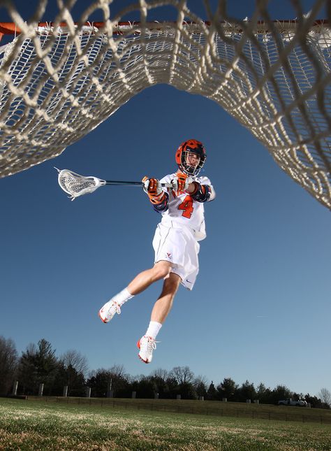 Lacrosse photo idea Lacrosse Team Photos, Lacrosse Senior Pictures, Boy Senior Portraits, Lacrosse Gear, Women's Lacrosse, Lacrosse Boys, Senior Photography Poses, Sport Portraits, Senior Pictures Sports