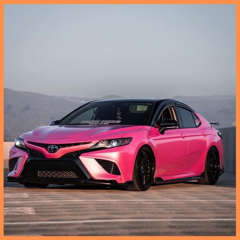 2007 Toyota Camry Custom, New Toyota Camry, Toyota Camry Trd Modified, Pink Toyota Camry, Toyota Camry Custom, Toyota Camry Modified, Pink Toyota, Camry Modified, Car Gang