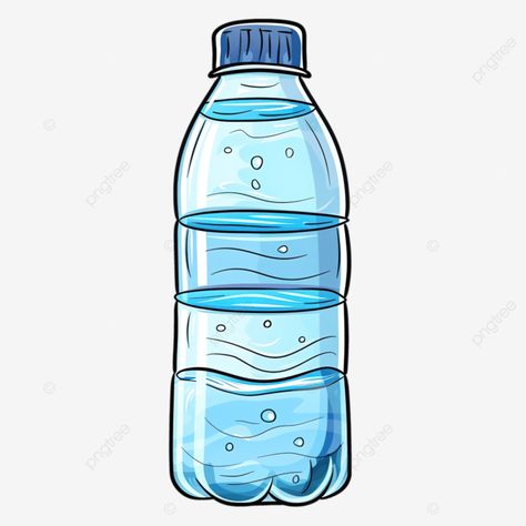 pure mineral water bottle cartoon pure mineral water png Water Bottle Clipart, Water Bottle Cartoon, Water Clipart, Water Png, Mineral Water Bottle, Water Images, Bottle Images, Transparent Image, Mineral Water