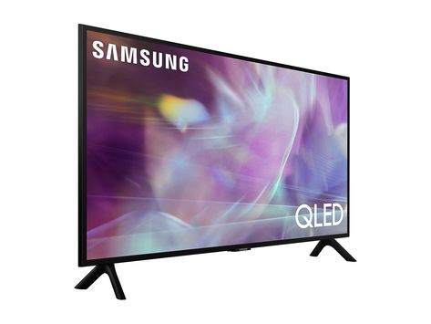 Enhanced QLED picture quality and bright, vibrant color volume with Quantum Dot. • Dedicated warm and cool LED backlights provide enhanced contrast. | Samsung 32" Class Q60A QLED 4K Smart TV in Black (2021) Tv Wall Mounted, Hdr Pictures, Samsung Smart Tv, 4k Tv, Samsung Tvs, Blu Ray Player, Digital Tv, Wall Mounted Tv, Led Tv