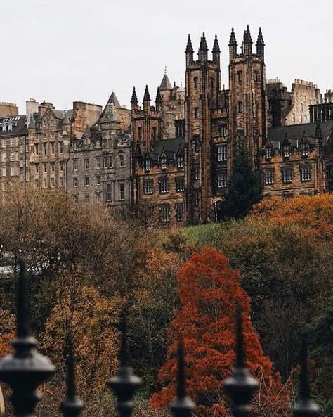 Living In The Uk, Edinburgh University, A Series Of Unfortunate Events, Skyfall, Edinburgh Scotland, I Want To Travel, Scenic Routes, Autumn Vibes, Historical Architecture