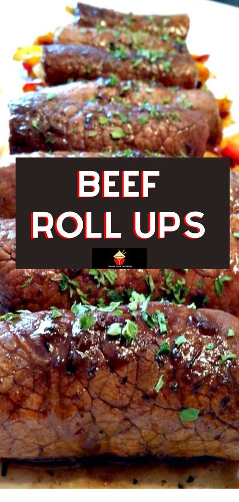 Rollup Recipes, Ground Beef Roll, Roll Up Recipes, Sliced Beef Recipes, Beef Roll Ups, Roast Beef Dinner, Beef Wraps, Sliced Roast Beef, Beef Round