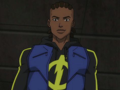 Static | Young Justice Wiki | Fandom Black Canary, Virgil Hawkins, Static Shock, Dc Icons, Hero Time, Blue Beetle, Lex Luthor, Black Lightning, The Originals Characters