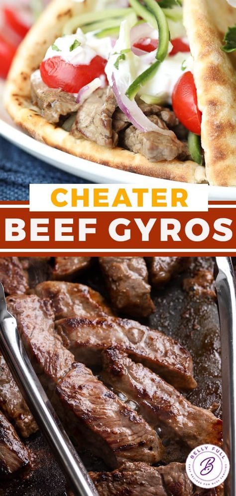 Gyro Recipe Beef, Greek Beef Recipes, Best Chicken Taco Recipe, Beef Gyros, Gyro Meat Recipe, Beef Gyro, Lamb Gyros, Greek Gyros, Gyro Recipe