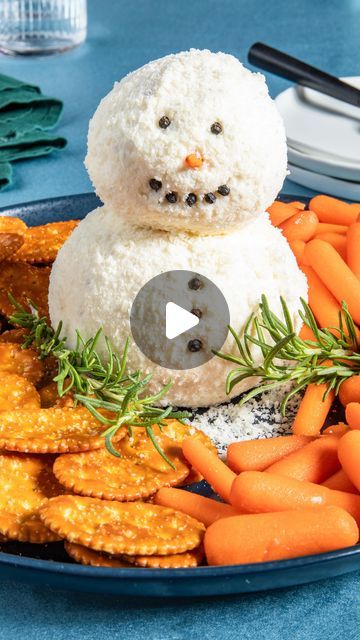 Ain’t Too Proud To Meg on Instagram: "SAVE this SNOWMAN CHEESEBALL & make it for your holiday parties. 🎄 Recipe below. ⬇️ You can find more details on the blog. Go to my LINK IN BIO > click “find recipes on the blog” > then search “snowman cheeseball” once you are there. Ingredients: For The Cheese Ball ⛄️ 16 ounces - Cream Cheese, softened 2 cups - Italian Style Shredded Cheese Blend 1 teaspoon - Minced Chives ½ teaspoon - Chopped Parsley ¼ teaspoon - Chopped Rosemary ⅛ teaspoon - Garlic Powder **For Decorating** 2 cups - Grated Parmesan 10 - Whole Black Peppercorns 1 - Baby Carrot For Serving Baby Carrots and Crackers Instructions: 1. Combine all the ingredients for the cheese ball in a large bowl and mix together with a sturdy spoon. 2. Push the cheese to the center of the Boursin Snowman Cheeseball, Italian Cheese Ball, Cheeseball Snowman, Christmas Tree Cheeseball, Snowman Dip, Cheese Ball Snowman, Reindeer Cheese Ball, Christmas Tree Cheese Ball, Snowman Cheeseball Recipe