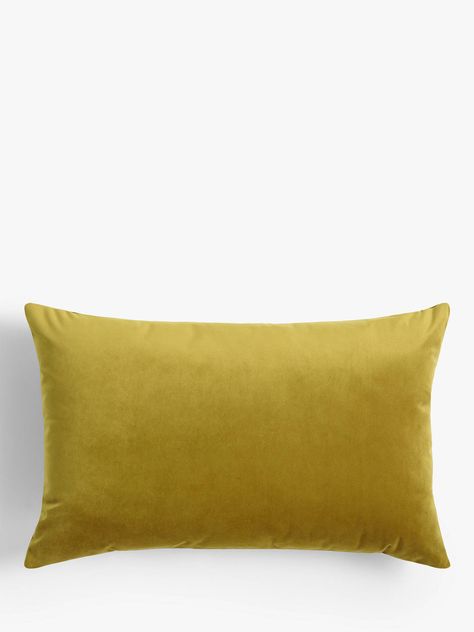 John Lewis & Partners Velvet Cushion at John Lewis & Partners Plain Cushions, Bedroom Cushions, Garden Cushions, Shell Station, Cole And Son, Cushion Filling, Bedspreads, Velvet Cushions, Bedroom Colors