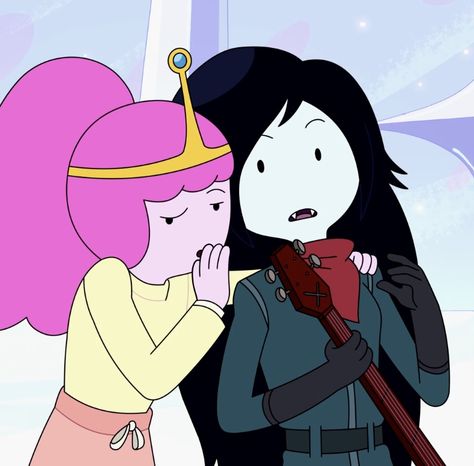 Pb And Marceline, Marceline Princess Bubblegum, Princess Bubblegum And Marceline, Adventure Time Distant Lands, Bubblegum And Marceline, Adveture Time, Marceline And Princess Bubblegum, Marceline And Bubblegum, Adventure Time Characters