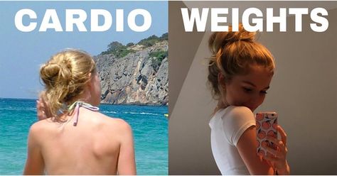 Cardio Transformation, Weight Transformation, Weight Changes, Cardio Equipment, Yoga Help, Bulk Up, Lifting Weights, Aerobic Exercise, Transformation Body