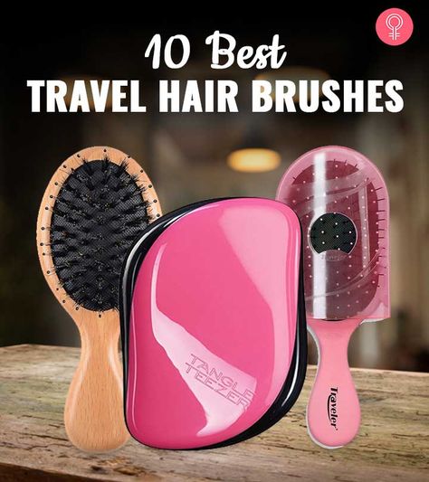 10 Best Travel Hair Brushes – 2020 Travel Hair Brush, Travel Hairbrush, Boar Bristle Hair Brush, Travel Brush, Travel Hair, Travel Hairstyles, Detangling Hair Brush, Best Brushes, Detangling Brush