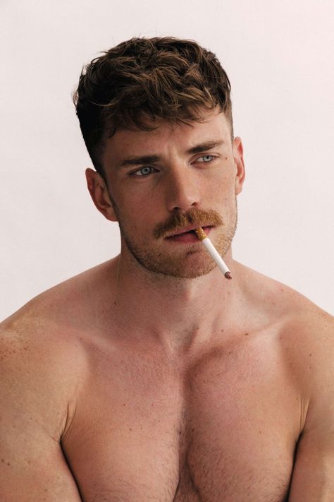 Zane Phillips on ‘Fire Island,’ ‘Legacies’ and educating co-stars about himbos | Xtra Magazine Zane Phillips, Moustache Style, Moustaches Men, Mens Haircuts Short Hair, Mustache Styles, Mustache Men, Men's Short Hair, 얼굴 그리기, Ginger Men