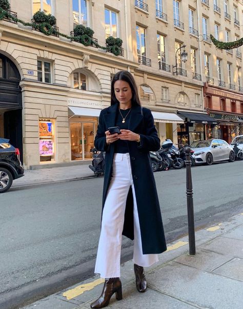 Europe Clothing, Outfit Formal Mujer, Outfit Botas, Looks Pinterest, Classy Winter Outfits, Europe Outfits, Paris Outfits, Looks Street Style, Coat Outfits