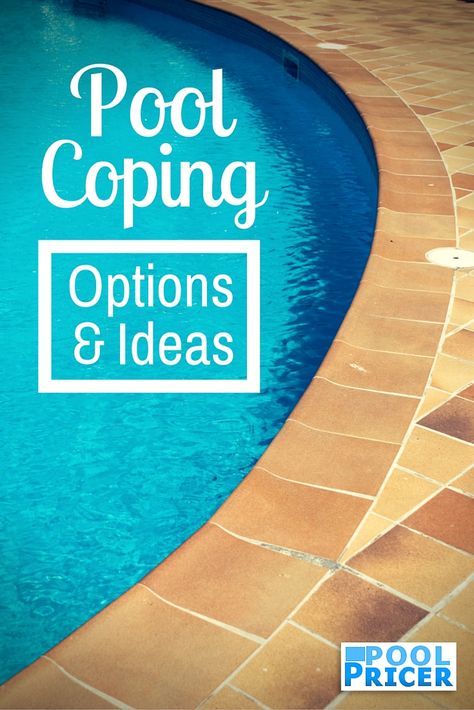 Options and ideas for inground pool coping: http://www.poolpricer.com/inground-pool-coping/ Small Pool Landscape, Inground Pool Coping, Pool Deck Ideas Inground, Vinyl Pools Inground, Pool Landscaping Ideas, Inground Pool Designs, Inground Pool Landscaping, Travertine Pool Coping, Pool Pavers