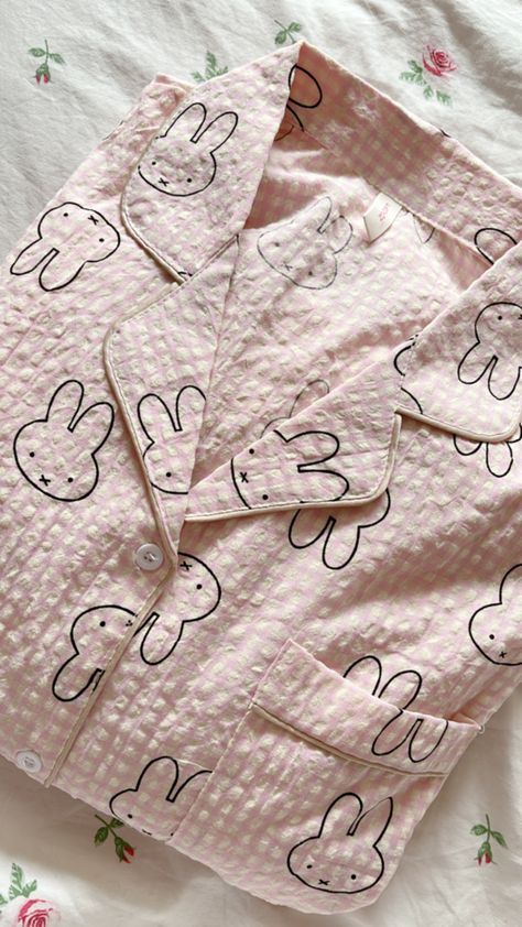 Miffy Pajamas, Miffy Clothes, Cute Pijamas, Miffy Aesthetic, 4 Daughters, Cute Pjs, Cute Pajama Sets, Cute Pajamas, Birthday List