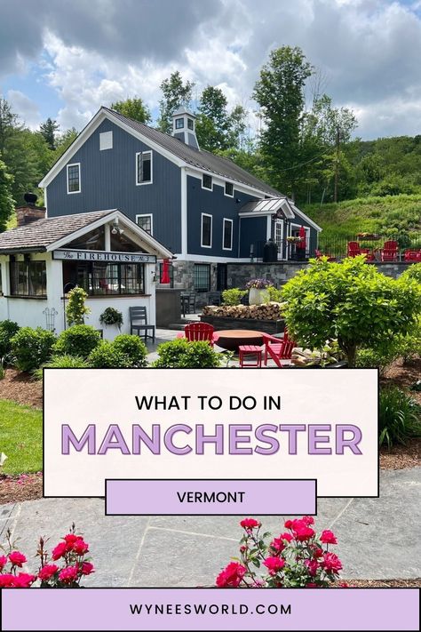 An all encompassing travel guide to beautiful Manchester, Vermont... from where to stay, what to do and where to eat. Manchester Vermont Fall, Vermont Travel, Manchester Vt, Manchester Vermont, Vermont Vacation, Vermont Fall, Beautiful Town, Going Places, Fall Travel